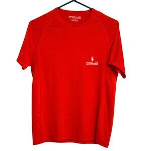 Polo Ralph Lauren Red Performance M Silky T-Shirt‎ Moisture-Wicking Activewear